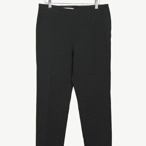 Jil Sander Black Wool-Blend Twill Slim Ankle-Length Trousers